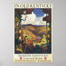 In Old Kentucky Pennsylvania Railroad Posters