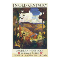 In Old Kentucky Pennsylvania Railroad Posters