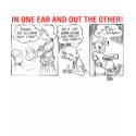 In One Ear and Out the Other! t-shirts by pvggraphics In One Ear and Out the Other! t-shirts