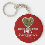 In Our Hearts Keychain