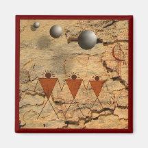 In Our Image Fridge Magnet