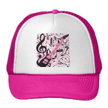 In Pink,Rock & Roll_ Trucker Hats