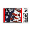 In Pit Bull We Trust Postage postage