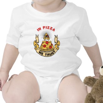 In Pizza We Trust T-shirt