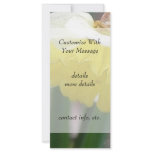 In Profile - Delicate Spring Daffodil Personalized Rack Card