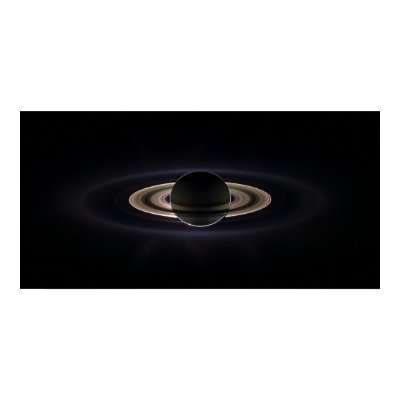 In Saturn's Shadow Print by solarviews