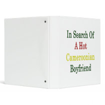 In Search Of A Hot Cameroonian Boyfriend Vinyl Binder