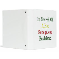In Search Of A Hot Senegalese Boyfriend Vinyl Binders