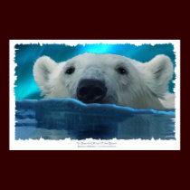 IN SEARCH OF ICE ~ Art Poster posters by RavenSpiritPrints IN SEARCH OF ICE ~ Art Poster posters