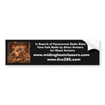 In Search of Paranormal Radio Show, Para-Talk R... bumper stickers