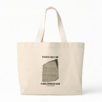 In Search Of Rosetta Stone Address Communication Tote Bag