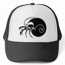 in settler cancer along crab snail