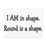 In Shape Postcard
