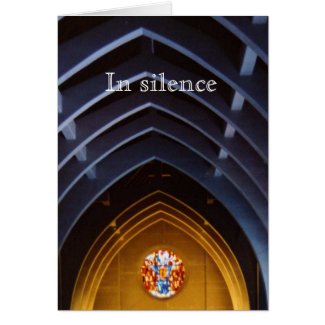 In Silence Card card