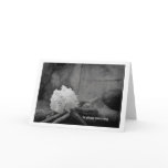 in silent mourning cards