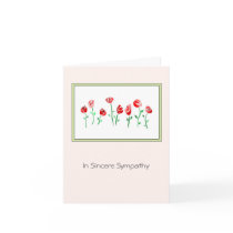 In Sincere Sympathy cards