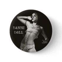 In Stitches Pinback Button