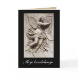 In Sympathy - Polish - Angel with Harp cards