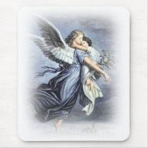 In the arms of an Angel Mousepad by Angels_Love_Gifts In the arms of an Angel Mousepad