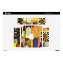 In the bazaar by August Macke Mac Mini Skins