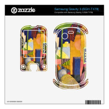 In the bazaar by August Macke Samsung Gravity 3 Skins