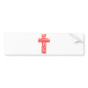 In The Beginning... bumper stickers