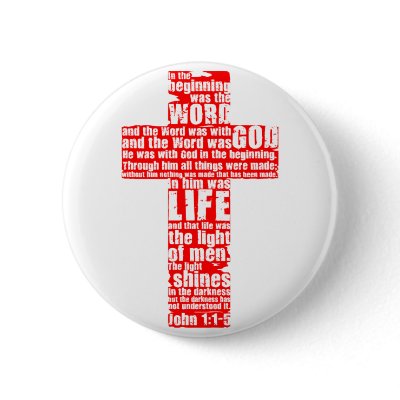 In The Beginning... Button by Parable