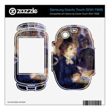 In the Cafe by Pierre Renoir Samsung Gravity Touch Skins