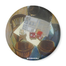 IN THE CAFE magnets