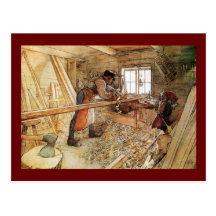 In the Carpenter Shop Postcards
