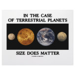 In The Case Terrestrial Planets Size Does Matter Letterhead