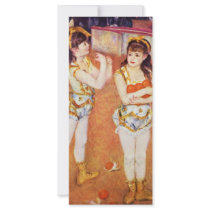 In The Circus Fernando By Pierre-Auguste Renoir Custom Rack Cards