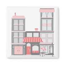 In the City magnets by candystore In the City magnets