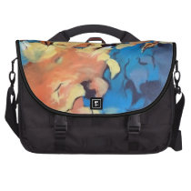 In the Clouds Abstract Laptop Bag