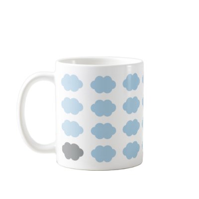 In The Clouds Mug by lovethatmug
