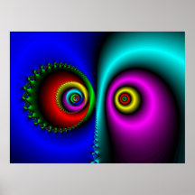 In the Dark, the Eyes of the Mesmerized Print