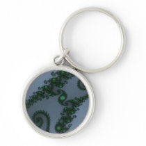 In the Deep Dark Wood Keychain by JamesOakley In the Deep Dark Wood Keychain