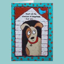 In the doghouse card cards