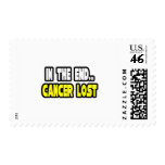 In The End... Cancer Lost postage