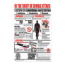 IN THE EVENT OF ZOMBIE ATTACK POSTER IN THE EVENT OF ZOMBIE ATTACK POSTER
