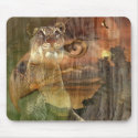 In The Eyes of the Wild mousepads by Ghoulgle_Art In The Eyes of the Wild mousepads