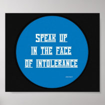 In the Face of Intolerance Poster posters