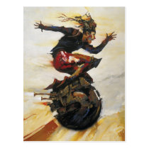 "In the Fast Lane" postcards