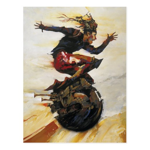 "In the Fast Lane" Post Cards