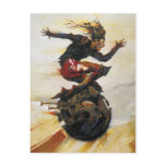 "In the Fast Lane" postcards