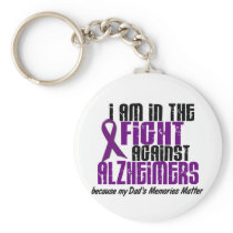 In The Fight Against Alzheimer's Disease DAD Keychains