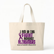 In The Fight Against Alzheimer's GRANDMOTHER Canvas Bags