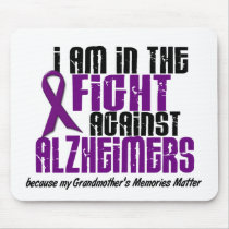 In The Fight Against Alzheimer's GRANDMOTHER Mouse Pad