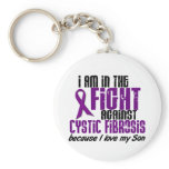 In The Fight Against Cystic Fibrosis SON keychains