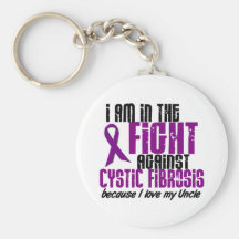 In The Fight Against Cystic Fibrosis UNCLE Keychains